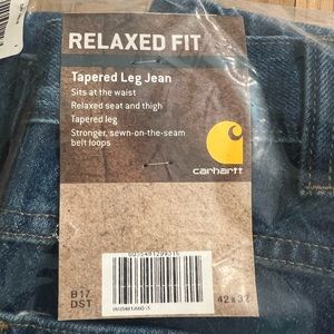 New Relaxed Fit Jean Pants: Men's, Tapered Jeans, 42x32